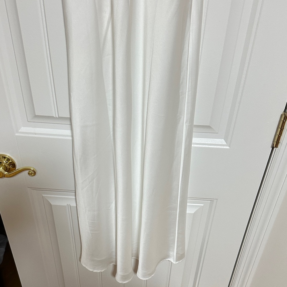 NWT MuMu White Ruffle Dress - Picture 7 of 10